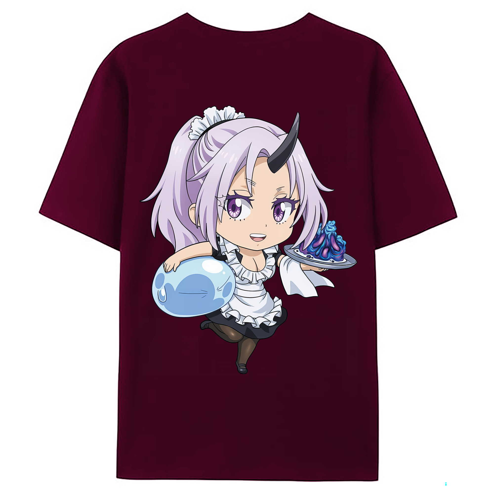 （画像用） 転スラ Regarding Reincarnated to Slime レディース半袖Tシャツ(バックプリント)